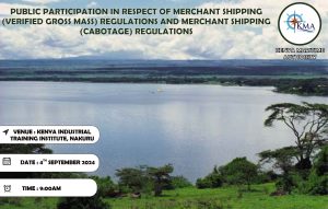 Public Participation in respect of verified gross mass regulations and cabotage regulation in Nakuru